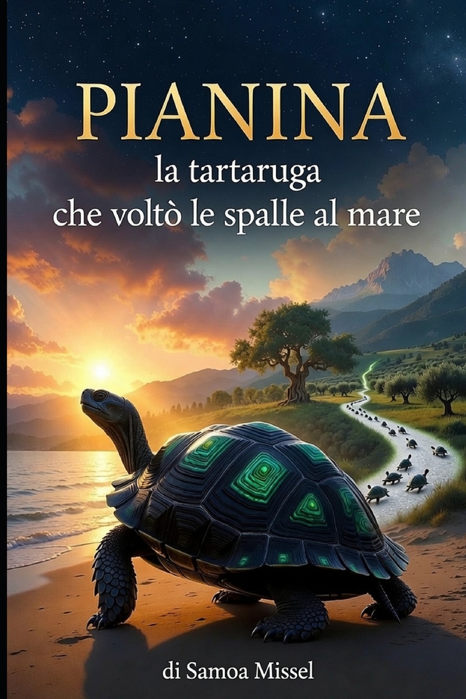 Pianina: la tartaruga che voltò le spalle al mare cover
