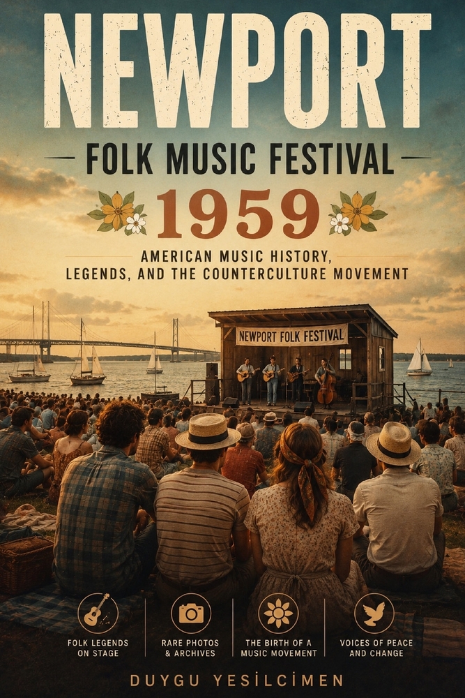 Newport Folk Festival 1959: The Birth of Modern American Folk Music, Bob Dylan's Electric Revolution, and the History of an Iconic Festival cover