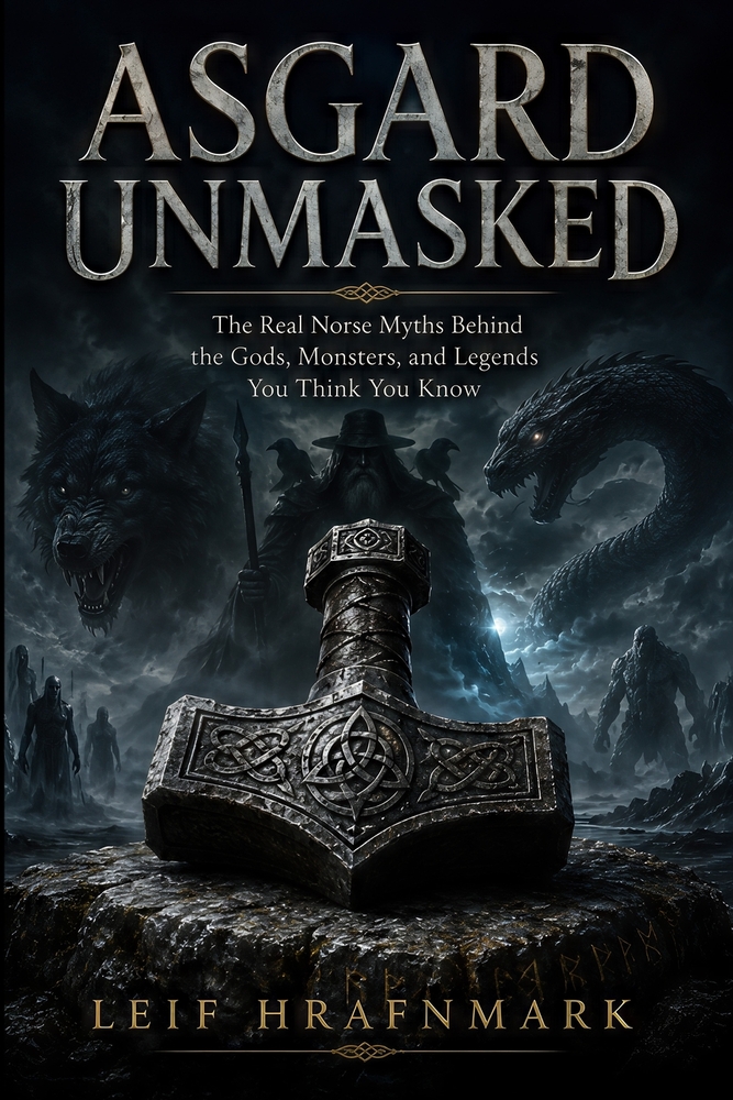 Asgard Unmasked - The Real Norse Myths Behind the Gods, Monsters, and Legends You Think You Know: What the Eddas Really Say About the Norse Gods cover