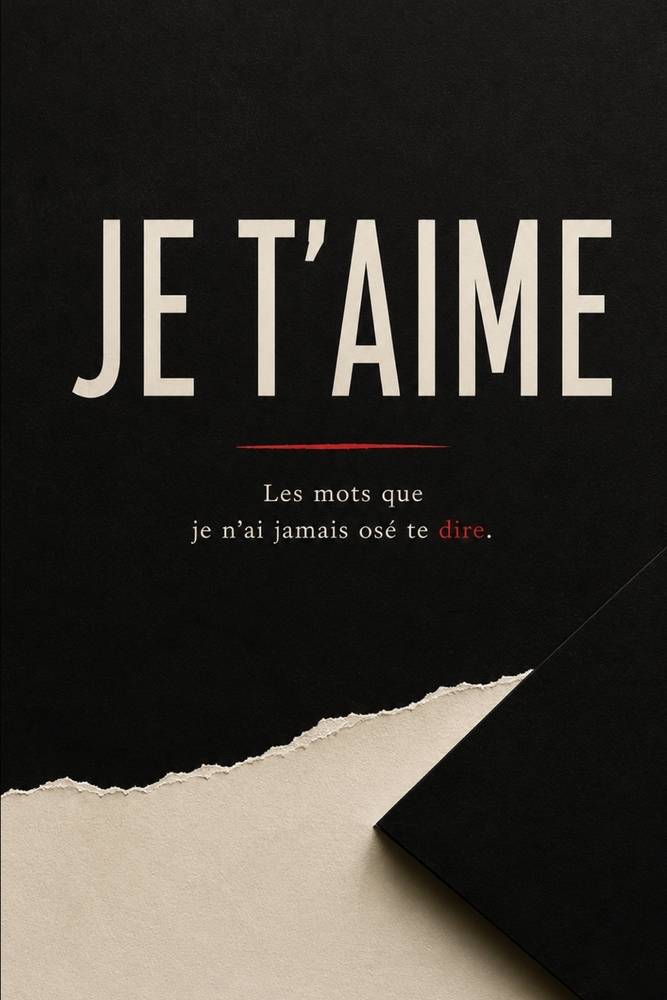 Je t'Aime: Les mots que je n'ai jamais osé te dire cover