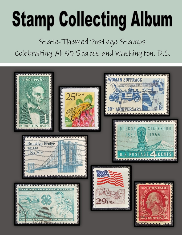 Stamp Collecting Album: Insects and other Small Creatures on Stamps from Around the World cover