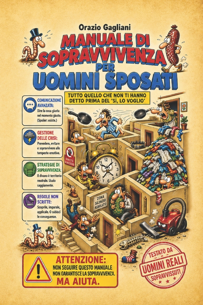 Manuale Di Sopravvivenza Per Uomini Sposati: La guida definitiva in edizione integrale cover