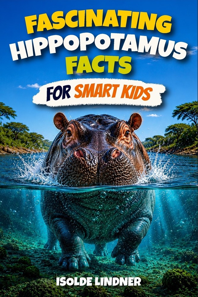 Fascinating Hippo Facts for Smart Kids: A Journey into the Life of the Hippopotamus, One of Africa's Most Remarkable Animals cover