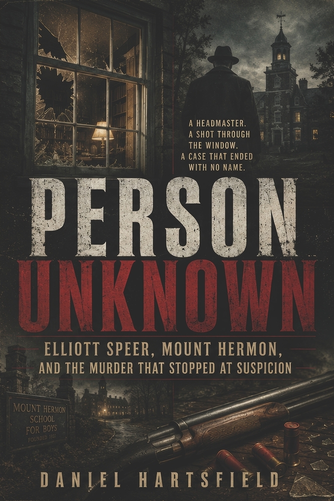 Person Unknown: Elliott Speer, Mount Hermon, and the Murder That Stopped at Suspicion cover