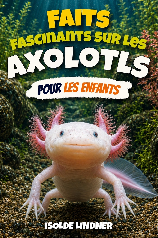 Faits fascinants sur les axolotls pour les enfants intelligents: Explorer la vie secrète de la salamandre la plus remarquable de la nature cover