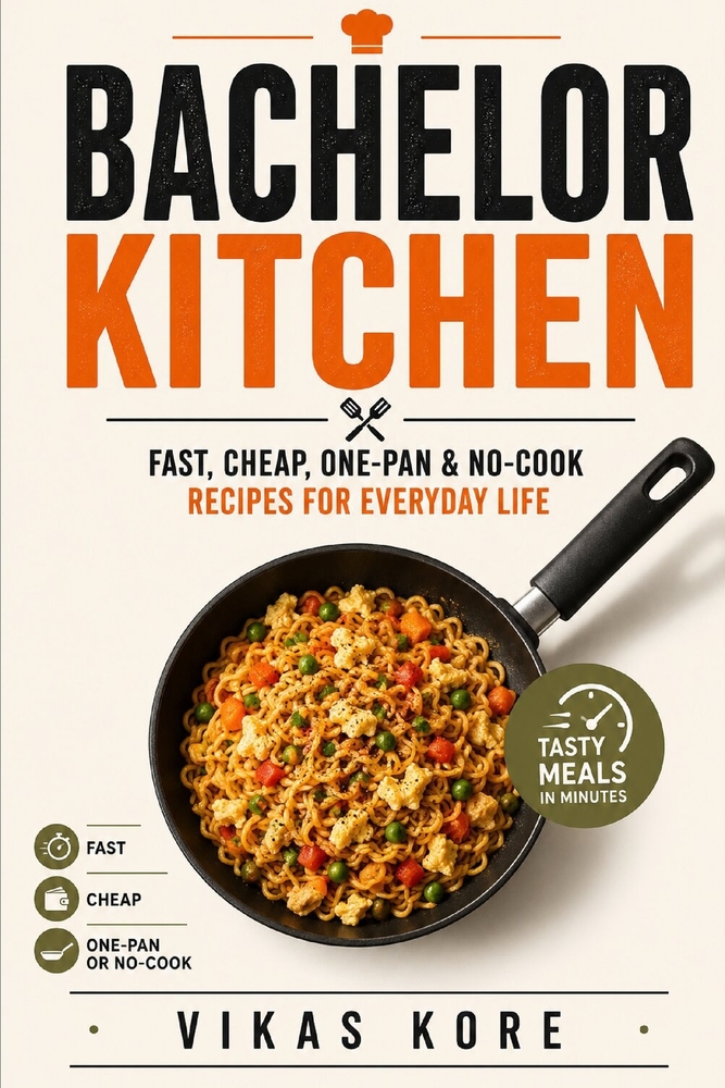 Bachelor Kitchen: Fast, Cheap, One-Pan & No-Cook Recipes for Everyday Life cover