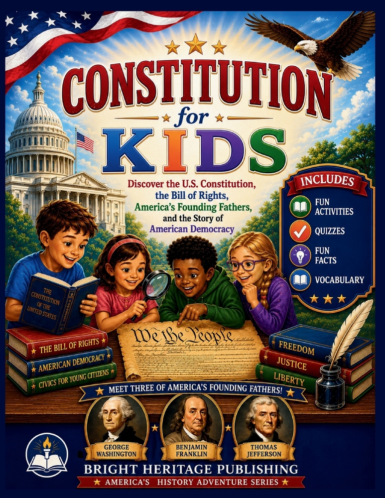Constitution for Kids: Discover the U.S. Constitution, the Bill of Rights, America's Founding Fathers, and the Story of American Democracy cover