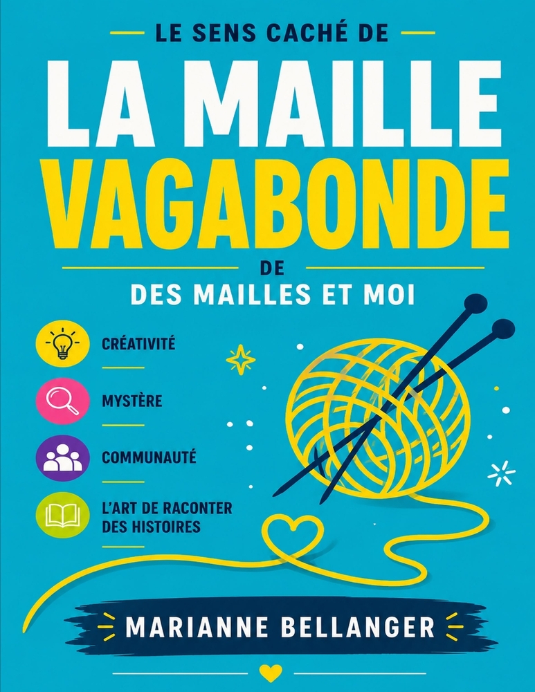 Le Sens Caché De La Maille Vagabonde de Des Mailles Et Moi: Créativité, Mystère, Communauté Et L'Art De Raconter Des Histoires cover