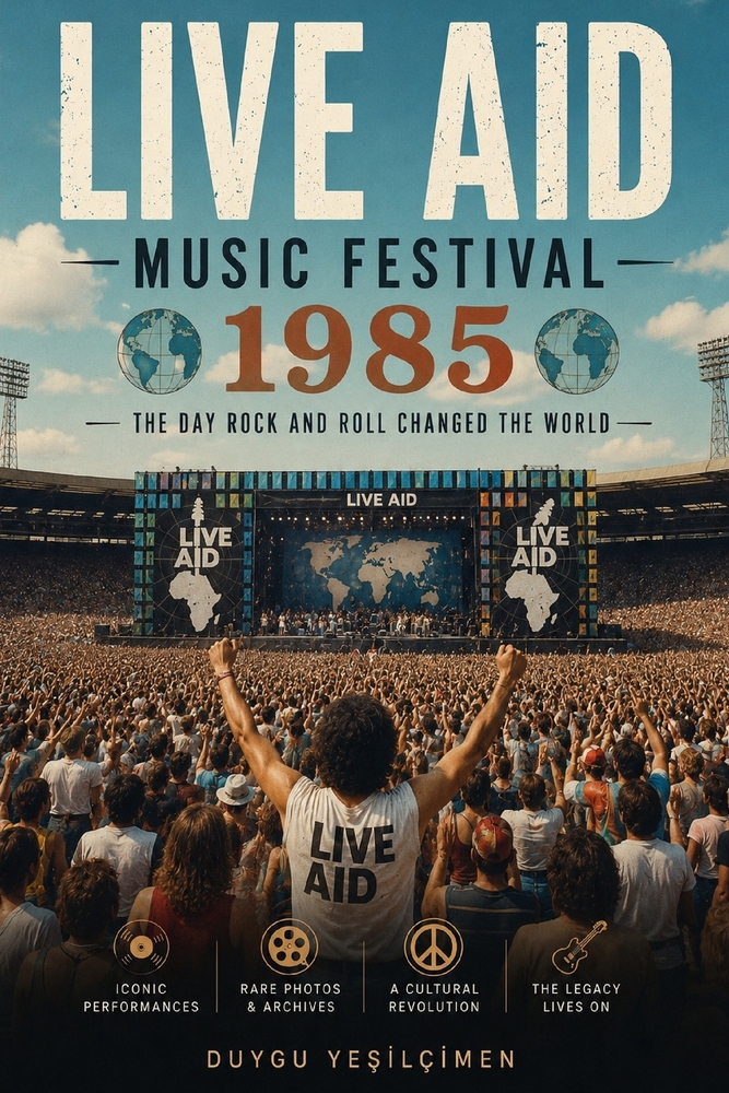 The Story of Live Aid Music Festival 1985: The Global Jukebox, The Historic Performances, and the Day Rock and Roll Changed the World cover