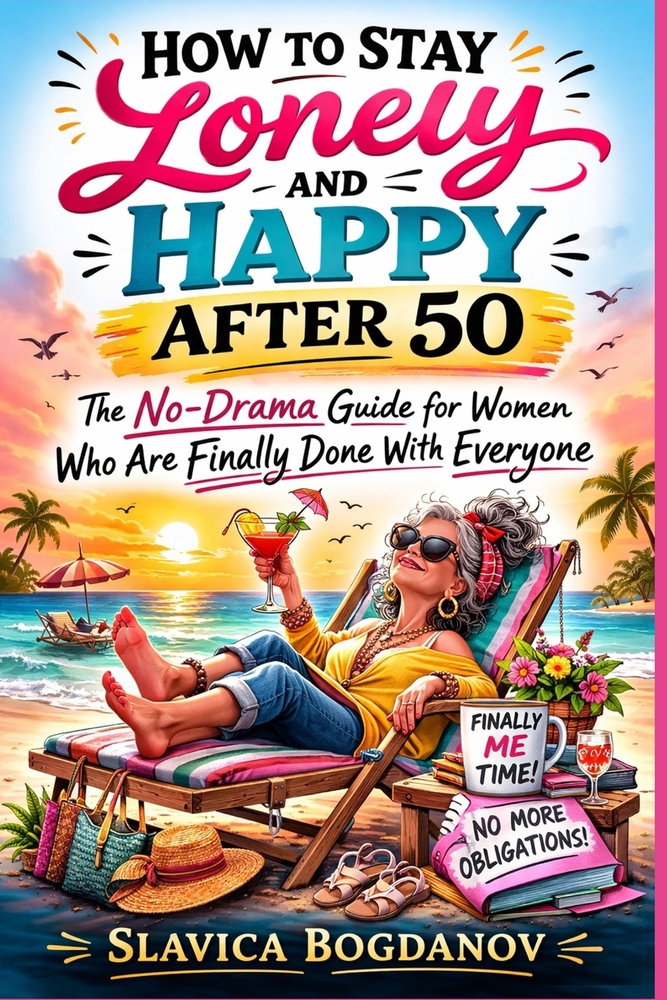How to Stay Lonely and Happy After 50: The No-Drama Guide for Women Who Are Finally Done With Everyone cover