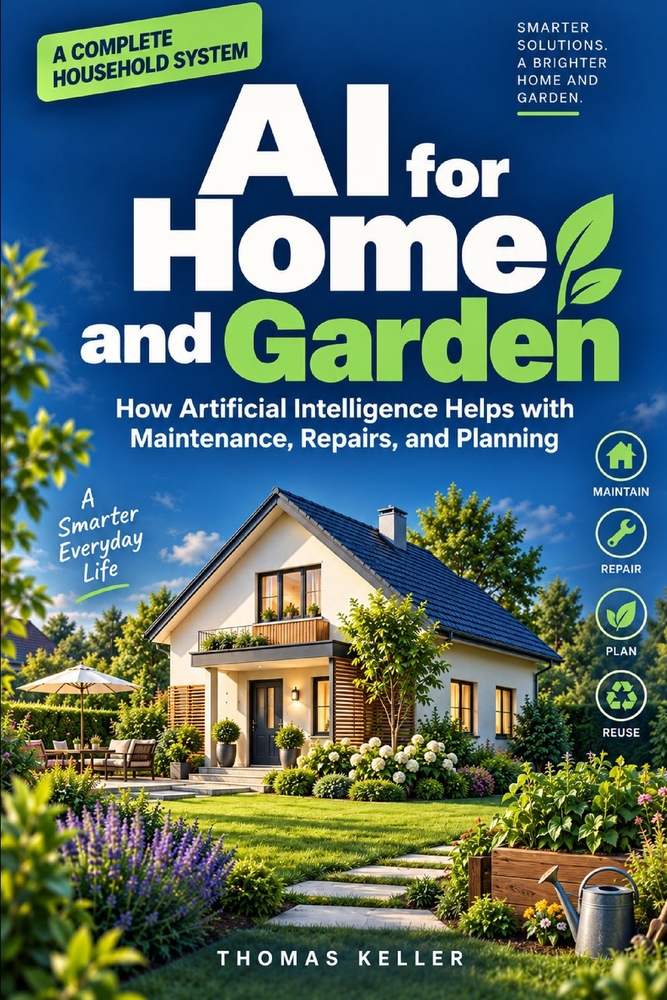 AI for Home and Garden: How Artificial Intelligence Helps with Maintenance, Repairs, and Planning - A Plain-English Guide for Homeowners, Renters, and cover