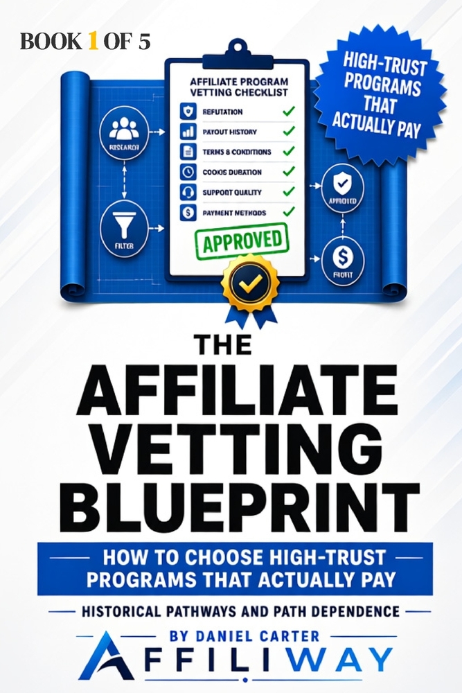 The Affiliate Vetting Blueprint: How to Choose High-Trust Programs That Actually Pay cover