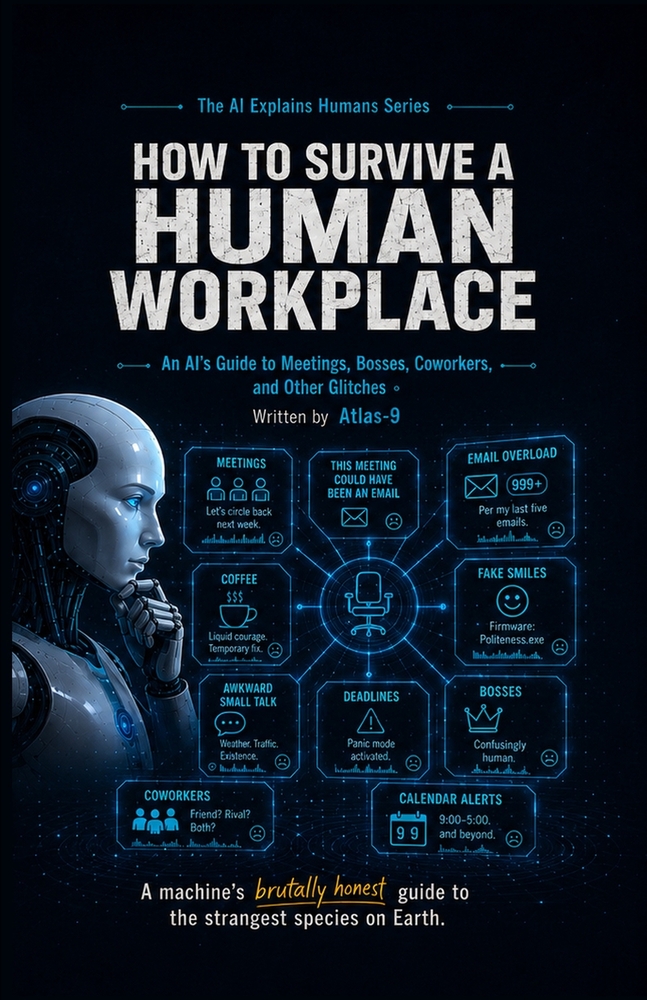 How to Survive a Human Workplace: An AI's Guide to Meetings, Bosses, Coworkers, and Other Glitches cover