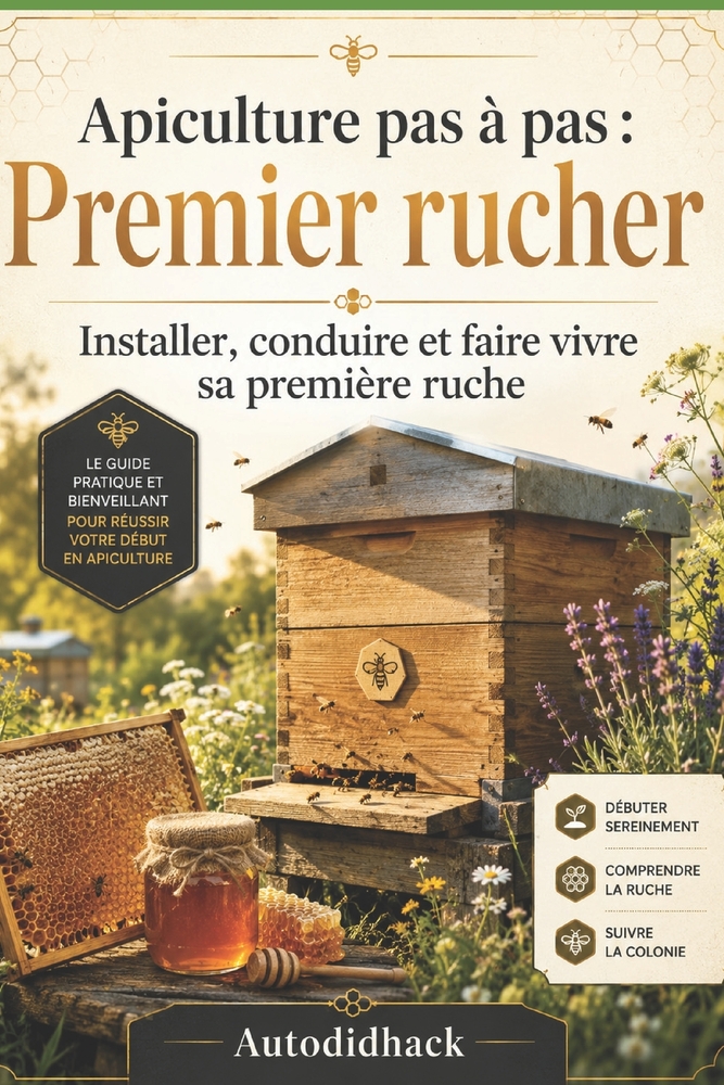 Premier Rucher: Apiculture pas à pas: Installer, conduire et faire vivre sa première ruche cover