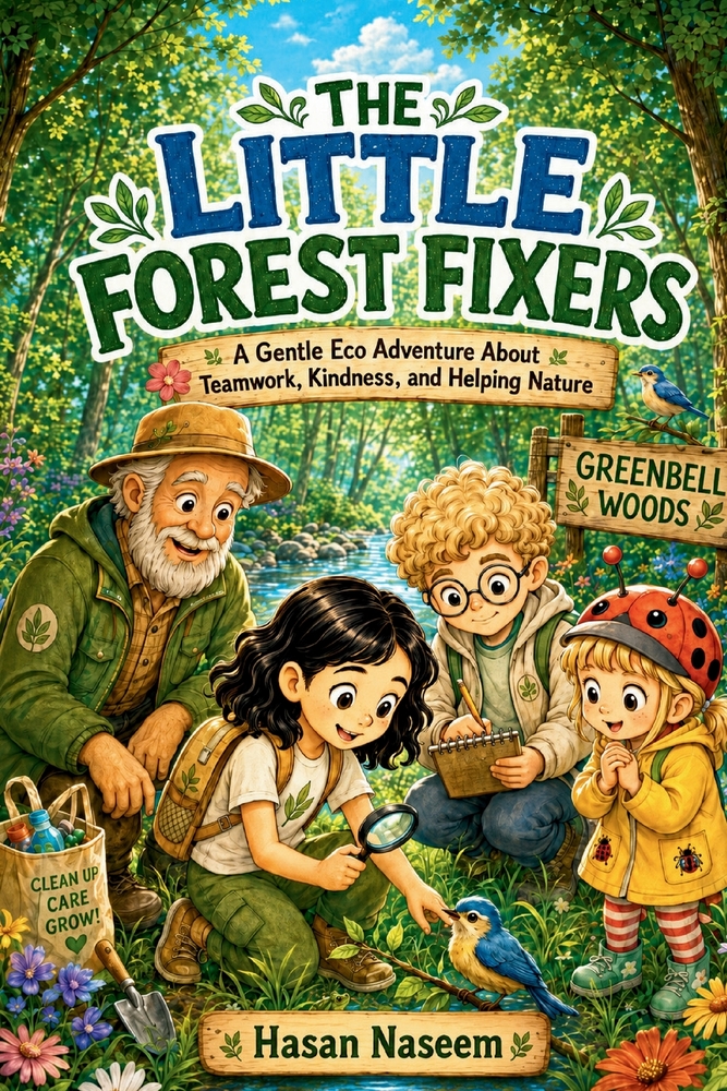 The Little Forest Fixers: A Gentle Eco Adventure About Teamwork, Kindness, and Helping Nature cover