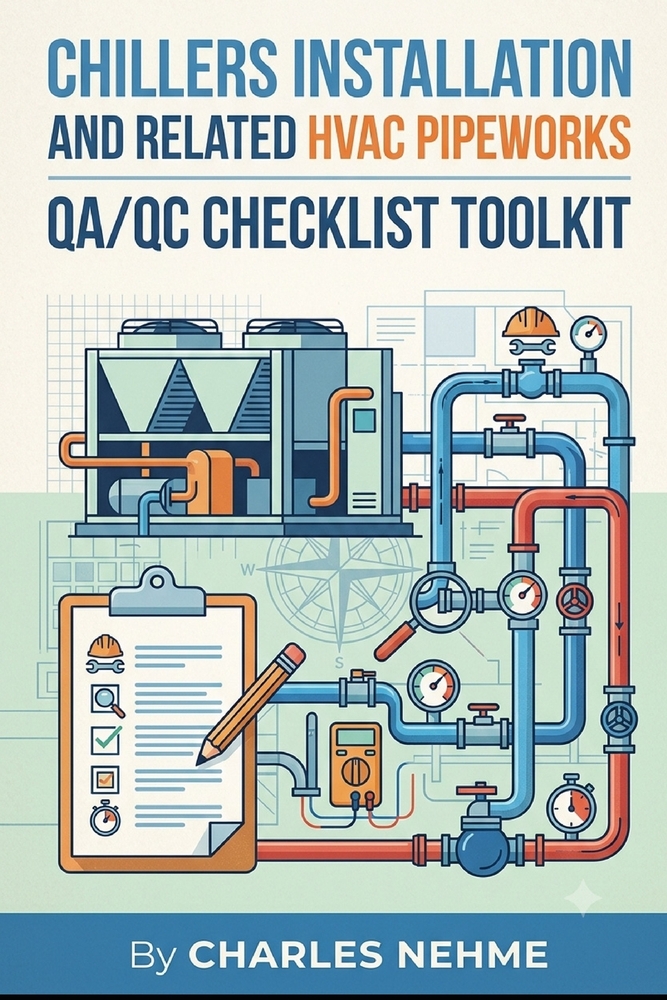 Chillers Installation and Related HVAC Pipeworks QA/QC Checklist Toolkit cover
