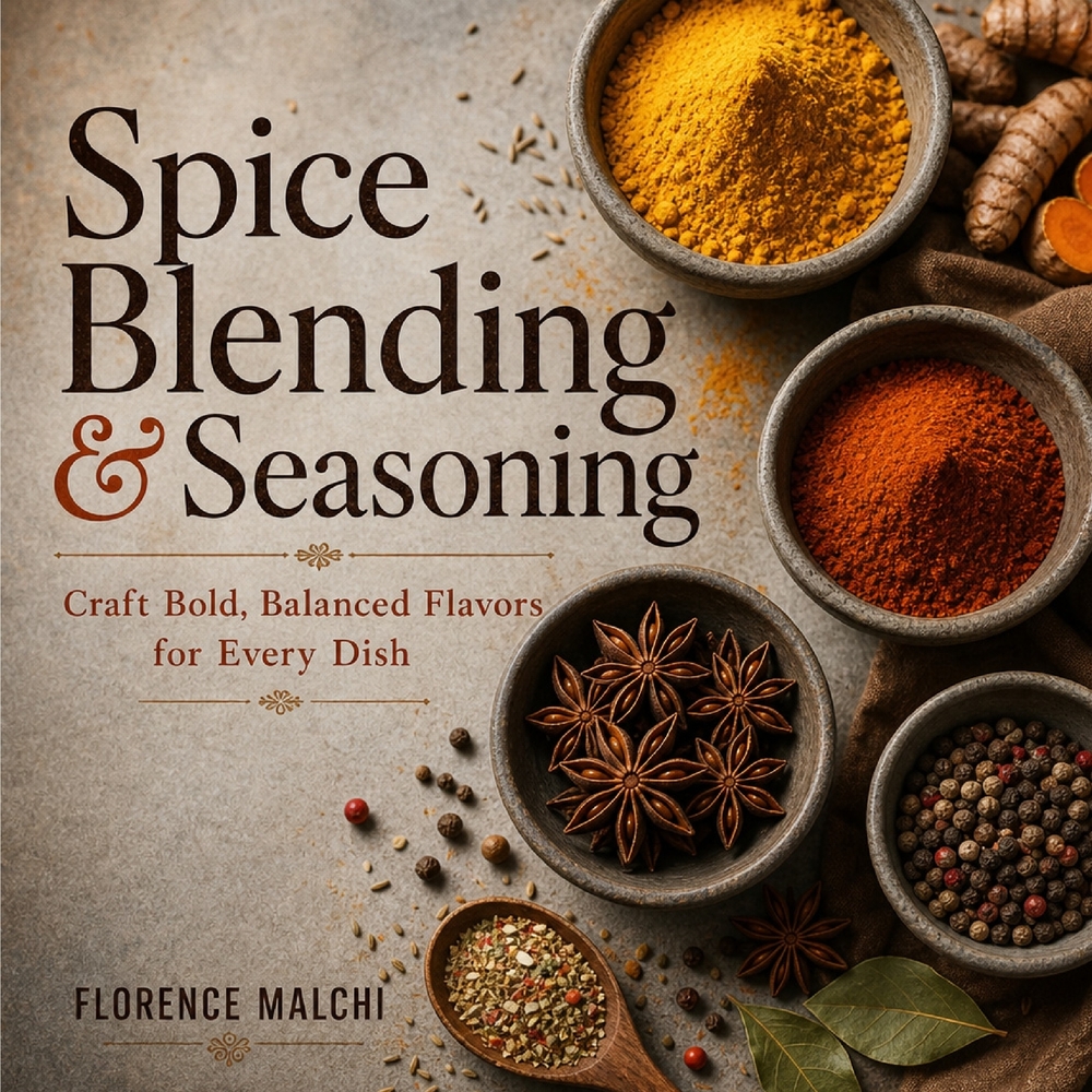Spice Blending & Seasoning: Build Your Own Flavors from Beginner to Advanced (The Confident Kitchen Series) cover