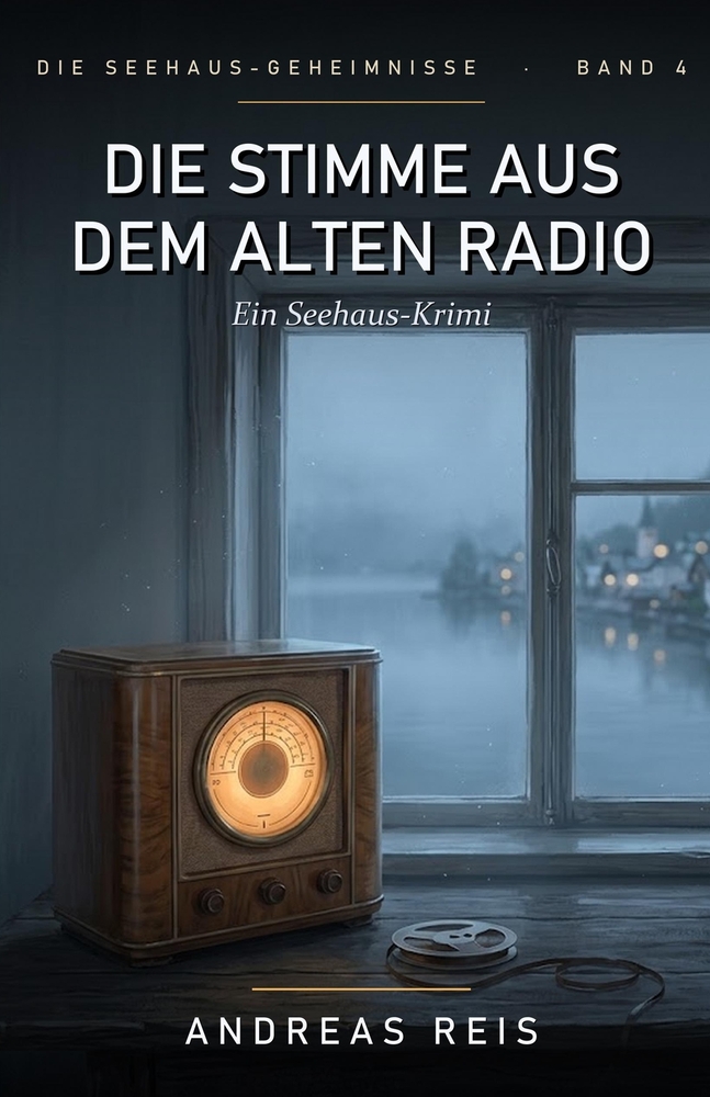 Die Stimme aus dem alten Radio: Ein Cosy-Krimi um ein altes Tonband, eine verschwiegene Stimme und ein Familiengeheimnis am See (Die Seehaus-Geheimnis cover