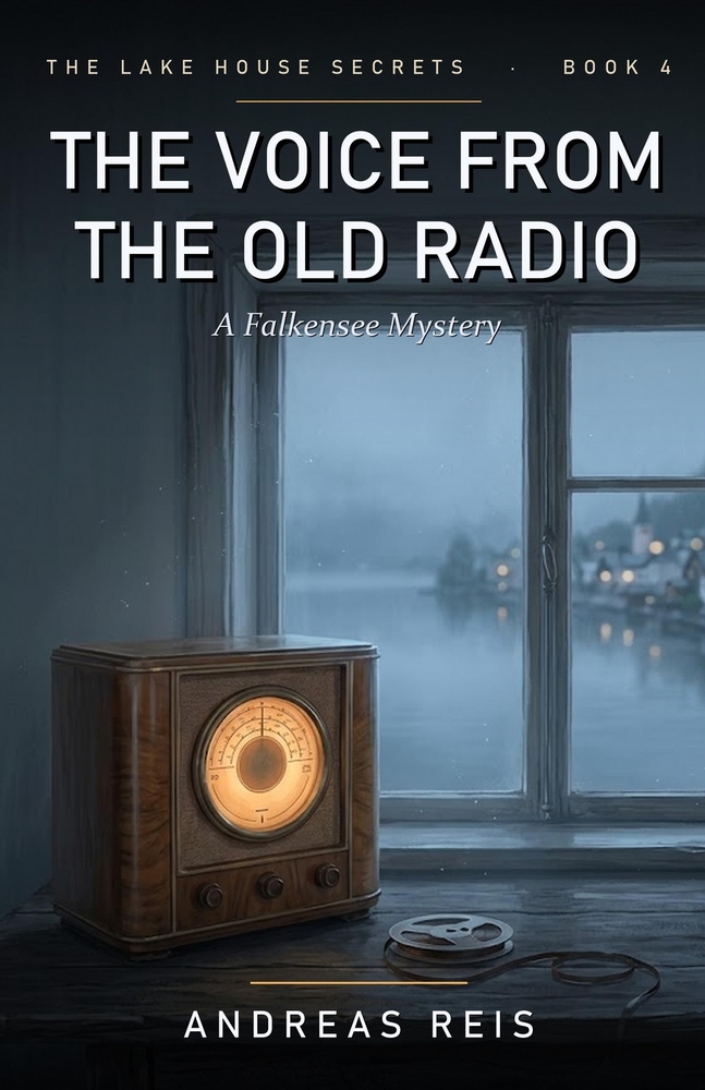 The Voice from the Old Radio: A cosy mystery of an old tape, a hidden recording and a voice that refused to stay silent (The Lake House Secrets, Book cover