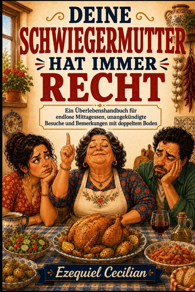 Deine Schwiegermutter Hat Immer Recht: Ein Überlebenshandbuch für endlose Mittagessen, unangekündigte Besuche und Bemerkungen mit doppeltem Boden cover