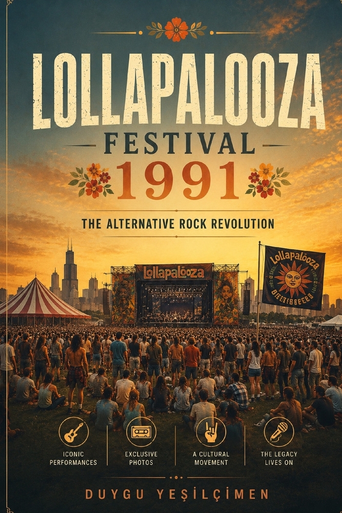 Lollapalooza Music Festival 1991: The 1990s Alternative Rock Revolution, and the Birth of Grunge, and the Festival That Defined Generation X cover