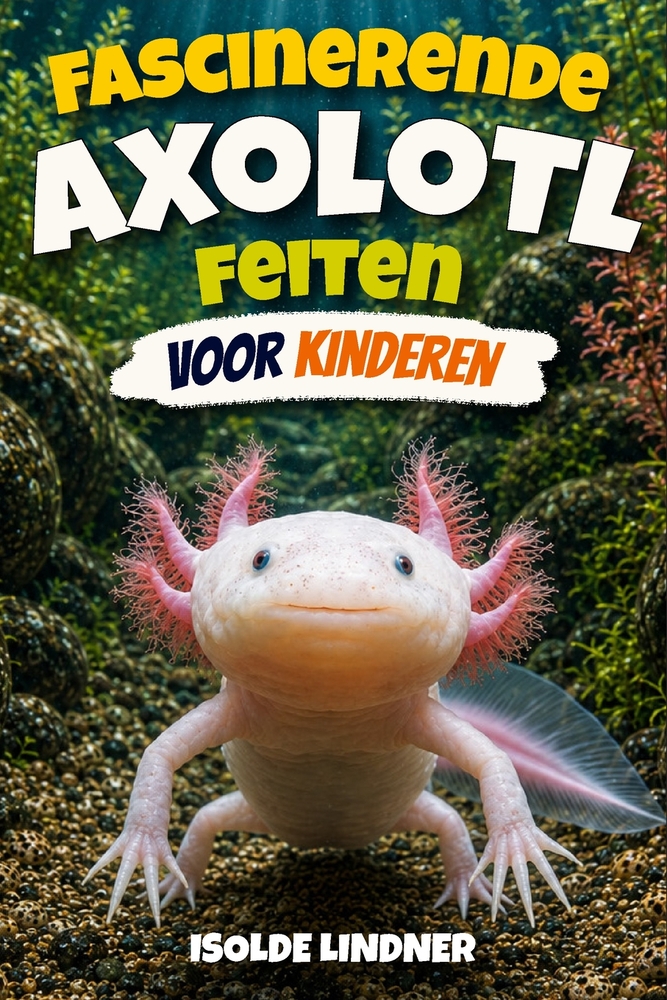 Fascinerende Axolotl-feiten voor slimme kinderen: Het Geheime Leven van de Meest Opmerkelijke Salamander van de Natuur Verkennen cover
