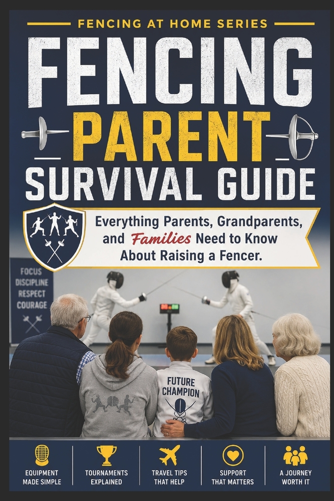Fencing Parent Survival Guide: Everything Parents, Grandparents, and Families Need to Know About Raising a Fencer cover