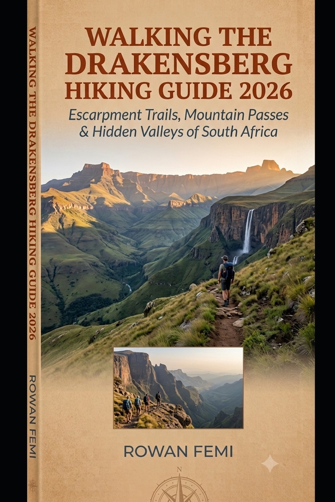 Walking the Drakensberg Hiking Guide 2026: Escarpment Trails, Mountain Passes & Hidden Valleys of South Africa cover
