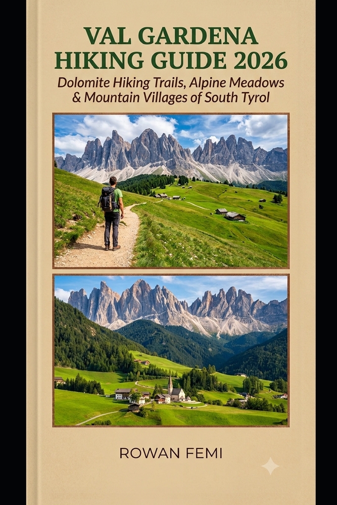 Val Gardena Hiking Guide 2026: Dolomite Hiking Trails, Alpine Meadows & Mountain Villages of South Tyrol cover