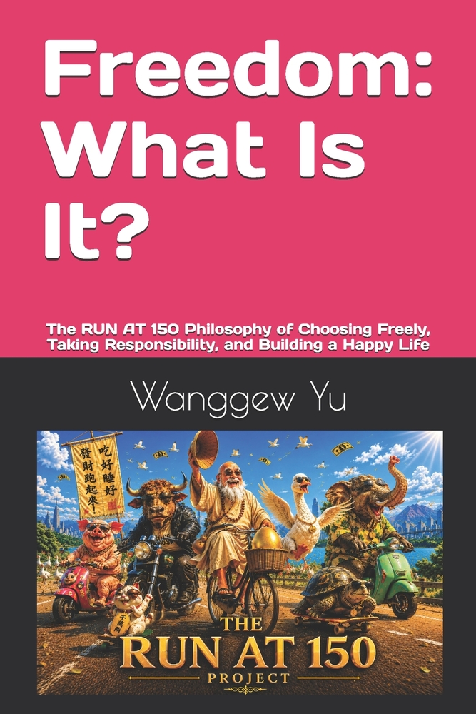 Freedom: What Is It?: The RUN AT 150 Philosophy of Choosing Freely, Taking Responsibility, and Building a Happy Life cover