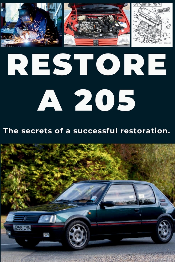 Restore a 205: Repair. Ensure reliability. Maintain. Drive. cover