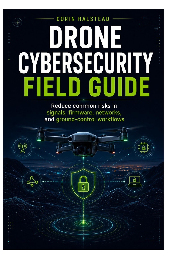 Drone Cybersecurity Field Guide: Reduce common risks in signals, firmware, networks, and ground-control workflows cover