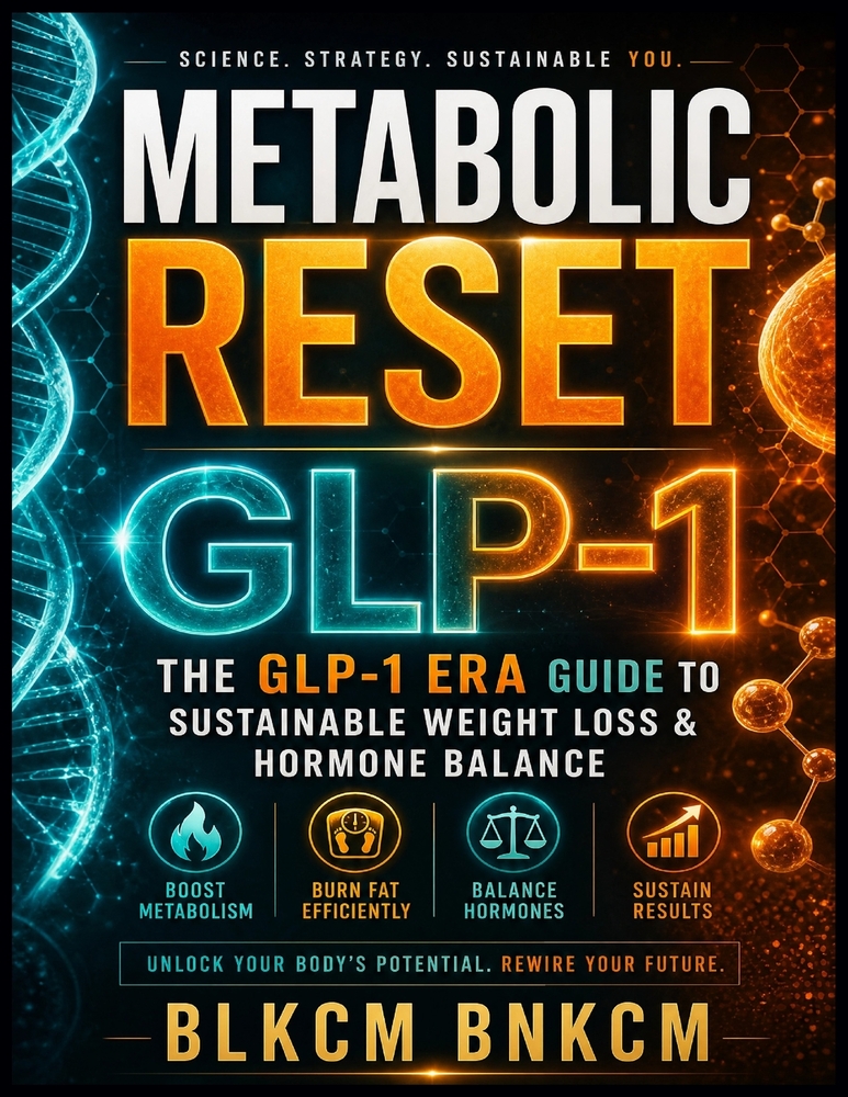 Metabolic Reset: The GLP-1 Era Guide to Sustainable Weight Loss & Hormone Balance cover
