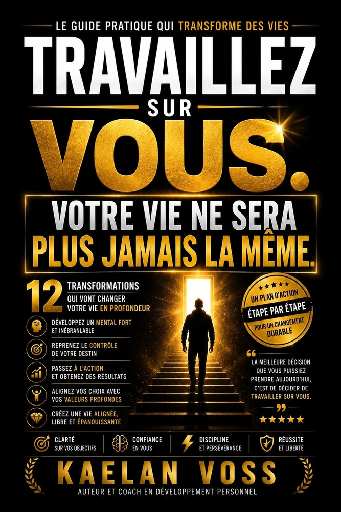 Travaillez sur vous. Votre vie ne sera plus jamais la même.: Les 12 transformations qui vous permettront de révéler votre potentiel, reprendre le cont cover