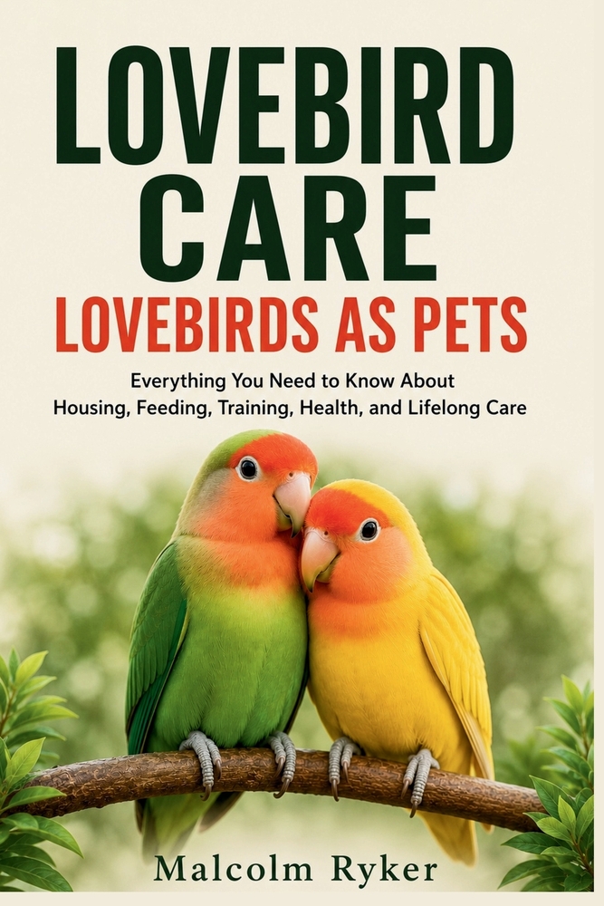 Lovebird Care Lovebirds as Pets: Everything You Need to Know About Housing, Feeding, Training, Health, and Lifelong Care cover