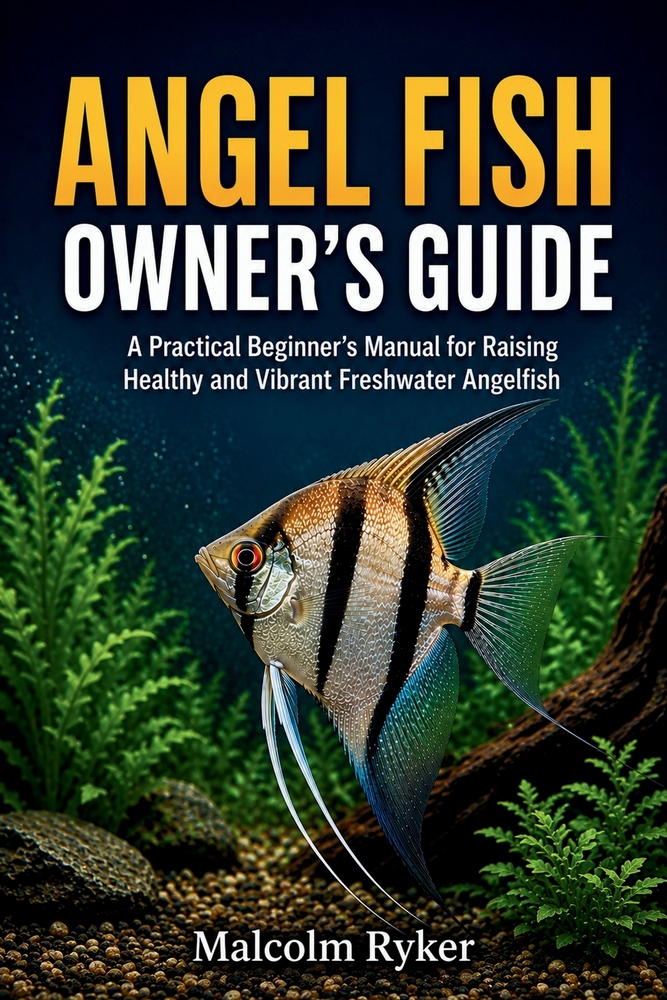 Angel Fish Owner's Guide: A Practical Beginner's Manual for Raising Healthy and Vibrant Freshwater Angelfish cover
