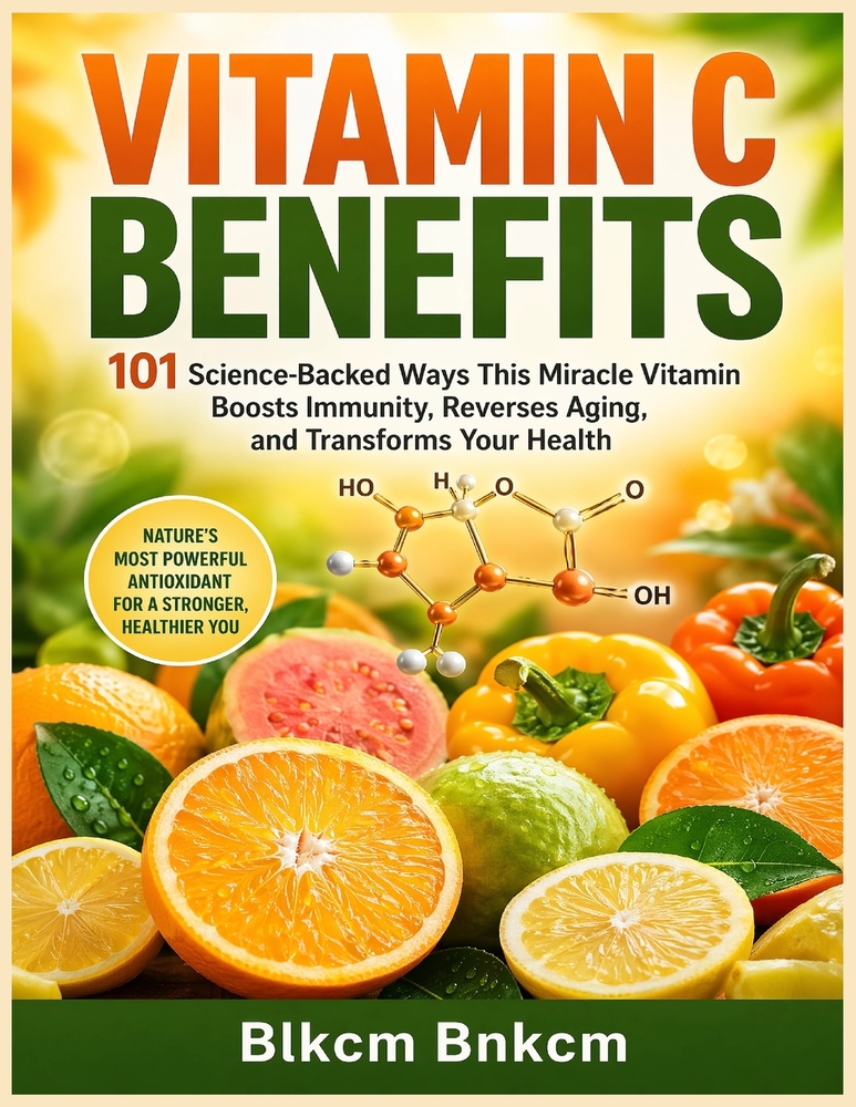 Vitamin C Benefits: 101 Science-Backed Ways This Miracle Vitamin Boosts Immunity, Reverses Aging, and Transforms Your Health cover