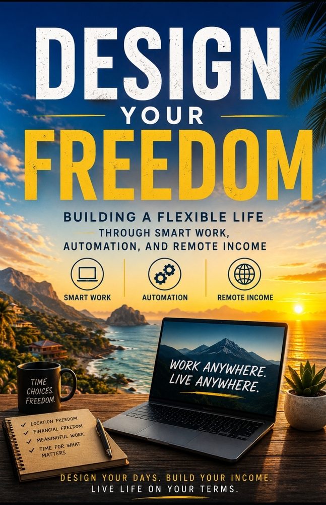 Design Your Freedom: Building a Flexible Life Through Smart Work, Automation, and Remote Income cover