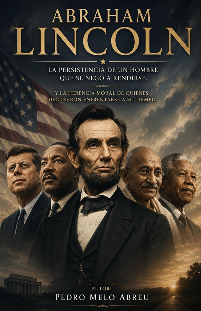 Abraham Lincoln: La persistencia de un hombre que se negó a rendirse: liderazgo moral, resiliencia y el precio de transformar una nación cover