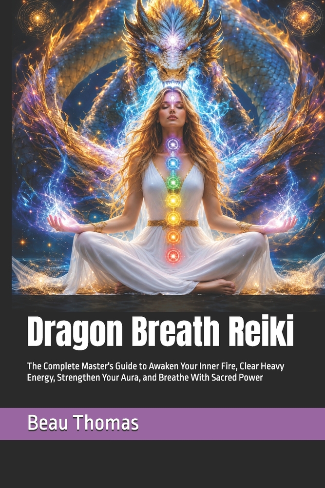 Dragon Breath Reiki: The Complete Master's Guide to Awaken Your Inner Fire, Clear Heavy Energy, Strengthen Your Aura, and Breathe With Sacred Power cover