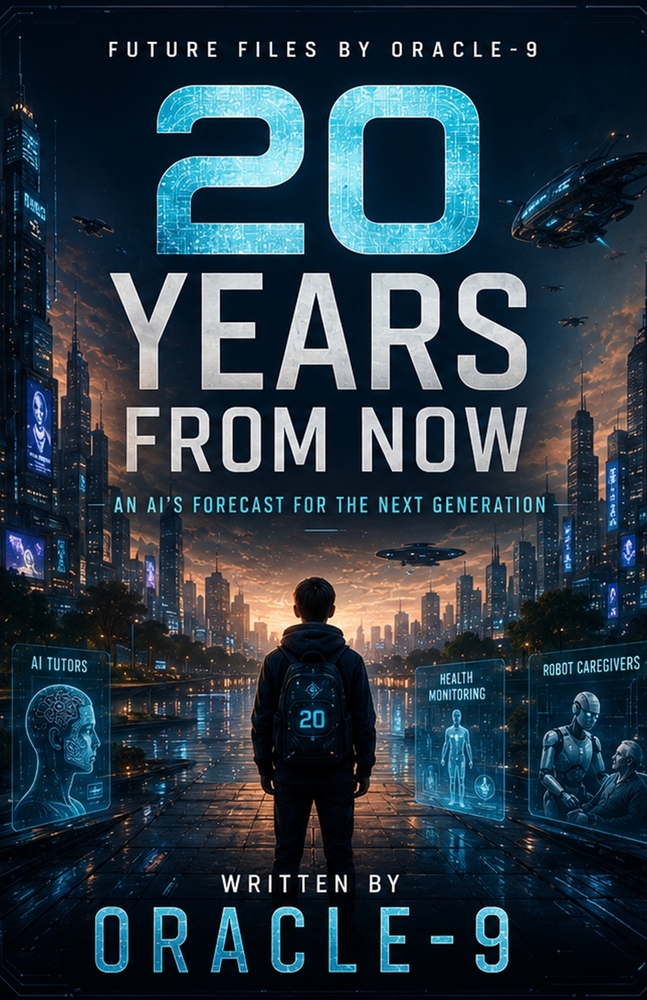 20 Years From Now: An AI's Forecast for the Next Generation cover