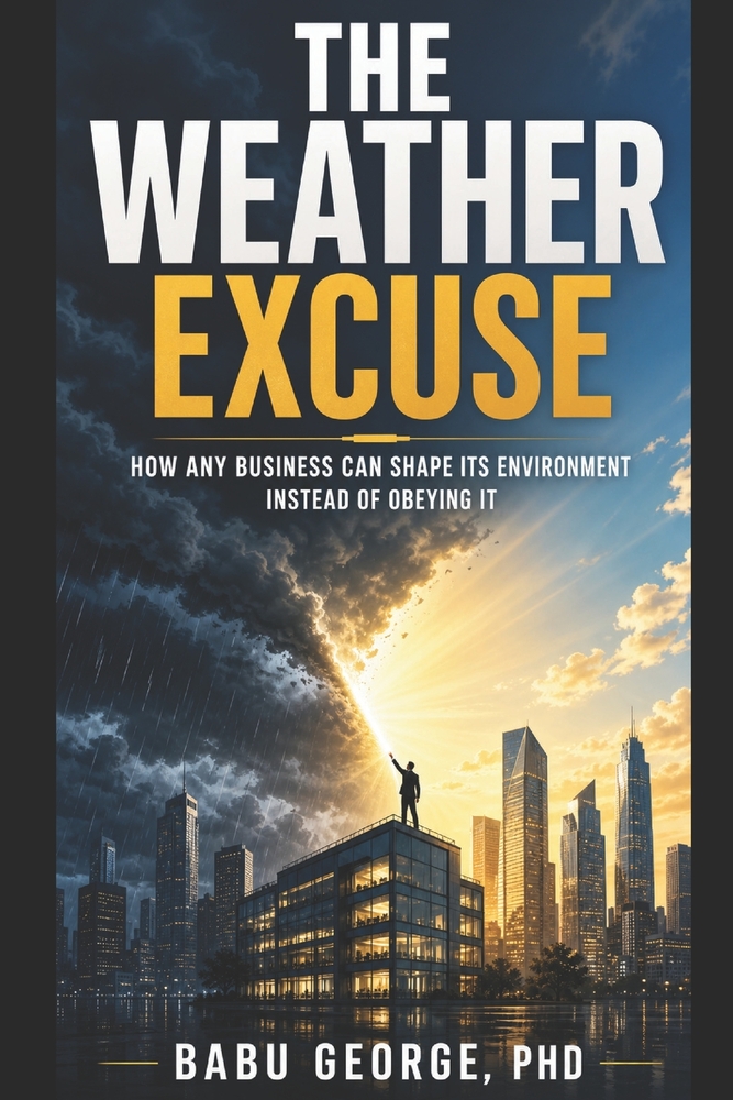 The Weather Excuse: How Any Business Can Shape Its Environment Instead of Obeying It cover