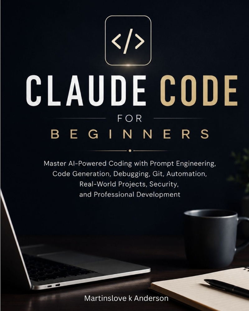 Claude Code for Beginners: Master AI-Powered Coding with Prompt Engineering, Code Generation, Debugging, Git, Automation, Real-World Projects, Securit cover
