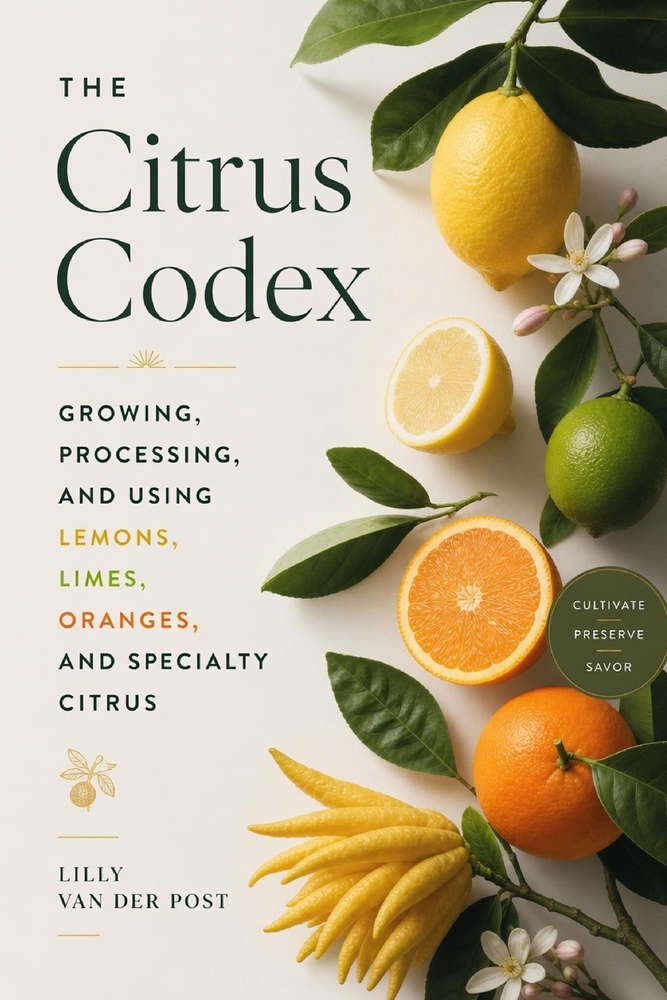 The Citrus Codex: Growing, Processing, and Using Lemons, Limes, Oranges, and Specialty Citrus: From Backyard Groves to Commercial Orchards cover
