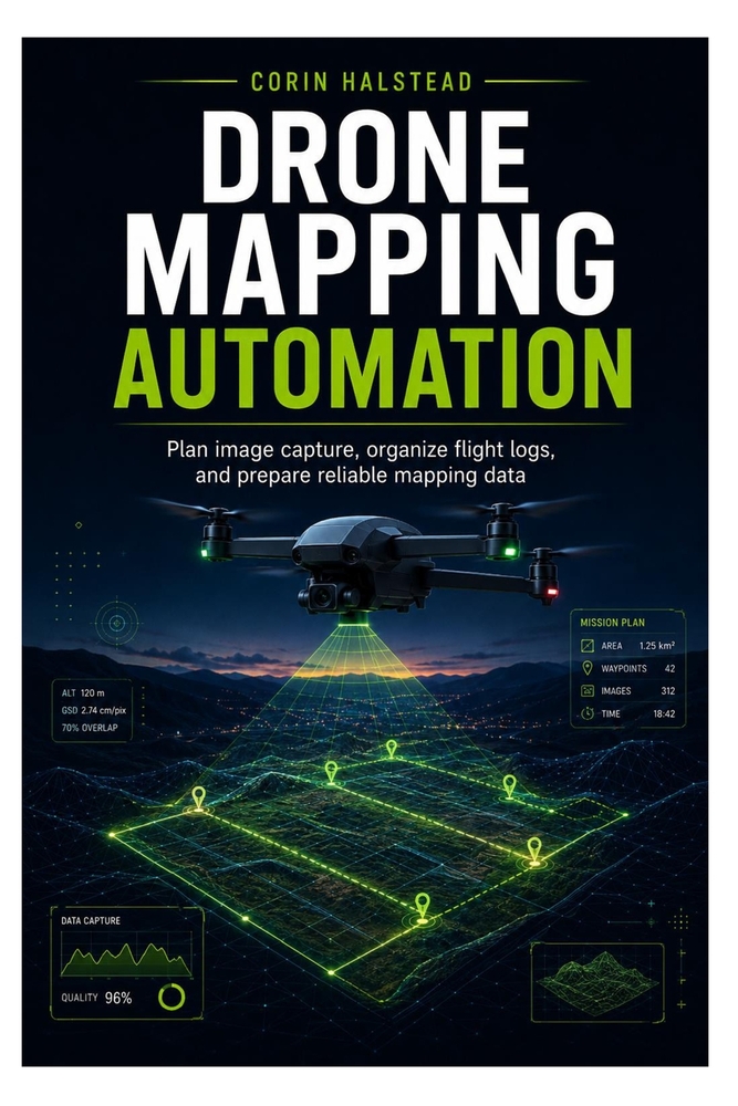 Drone Mapping Automation: Plan image capture, organize flight logs, and prepare reliable mapping data cover