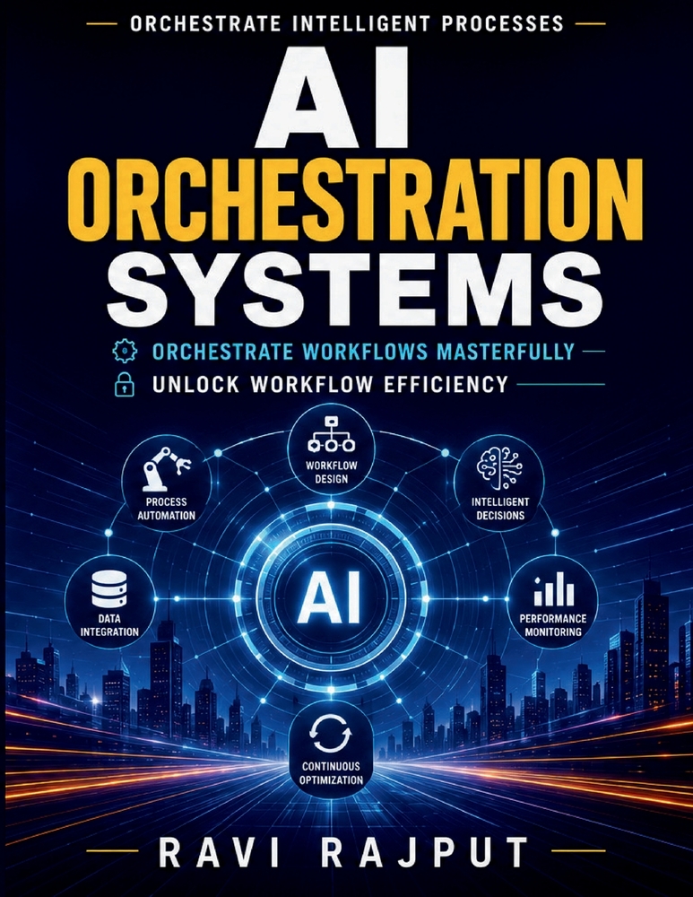 AI Orchestration Systems: AI Orchestration Guides Business Process Automation AI in Business Transformation Adaptive Workflow Systems Modern AI Techno cover