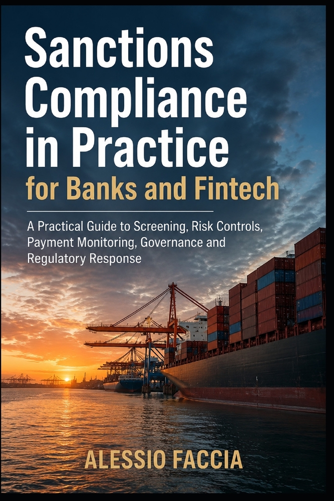 Sanctions Compliance in Practice for Banks and Fintech: A Practical Guide to Screening, Risk Controls, Payment Monitoring, Governance and Regulatory R cover