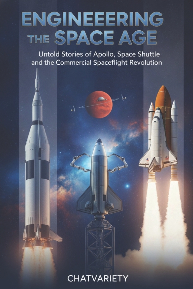 Engineering the Space Age: Untold Stories of Apollo, Space Shuttle, and the Commercial Spaceflight Revolution cover
