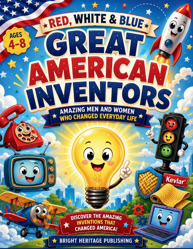 Red, White & Blue Great American Inventors: Amazing Men and Women Who Changed Everyday Life cover