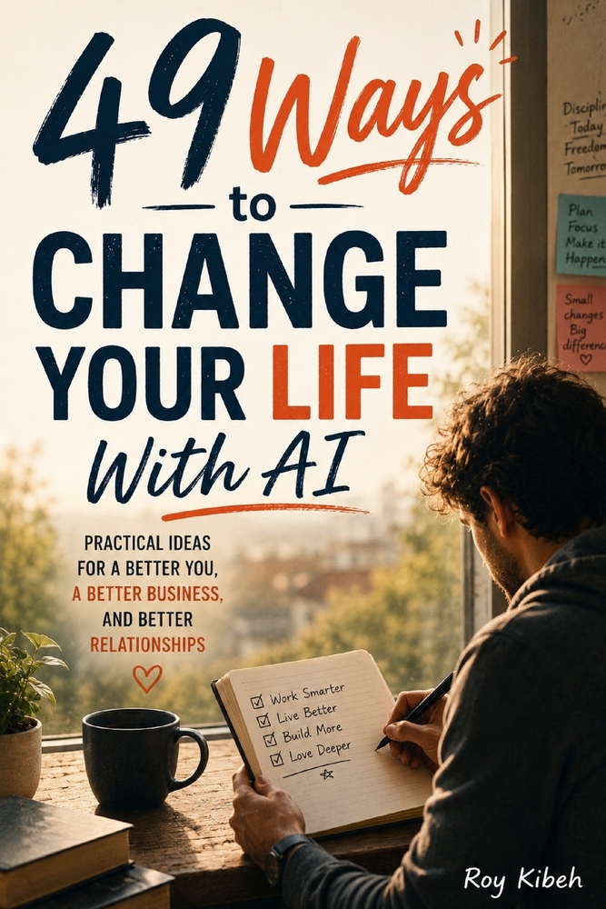 49 Ways To Change Your Life With AI: Practical Ideas For A Better You cover